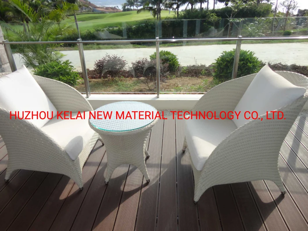 Wholesale WPC Outdoor Artificial WPC Decking Composite Decking Solid Easy Installed WPC Composite Decking