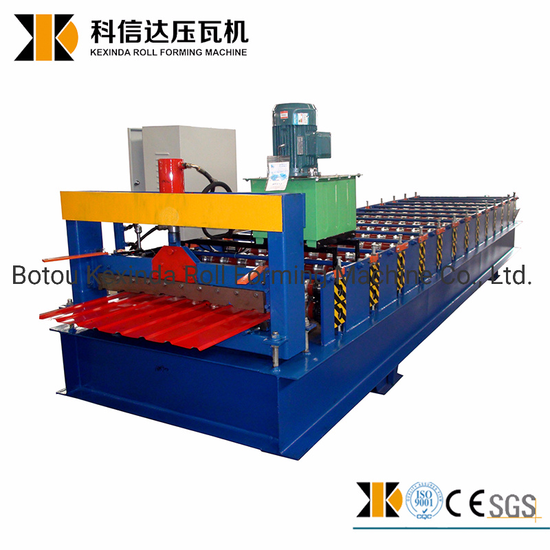 Kexinda Xn-900 Fully Automatic Glazed Tile Color Steel Roof Panel Roll Forming Machine for Roof Panel