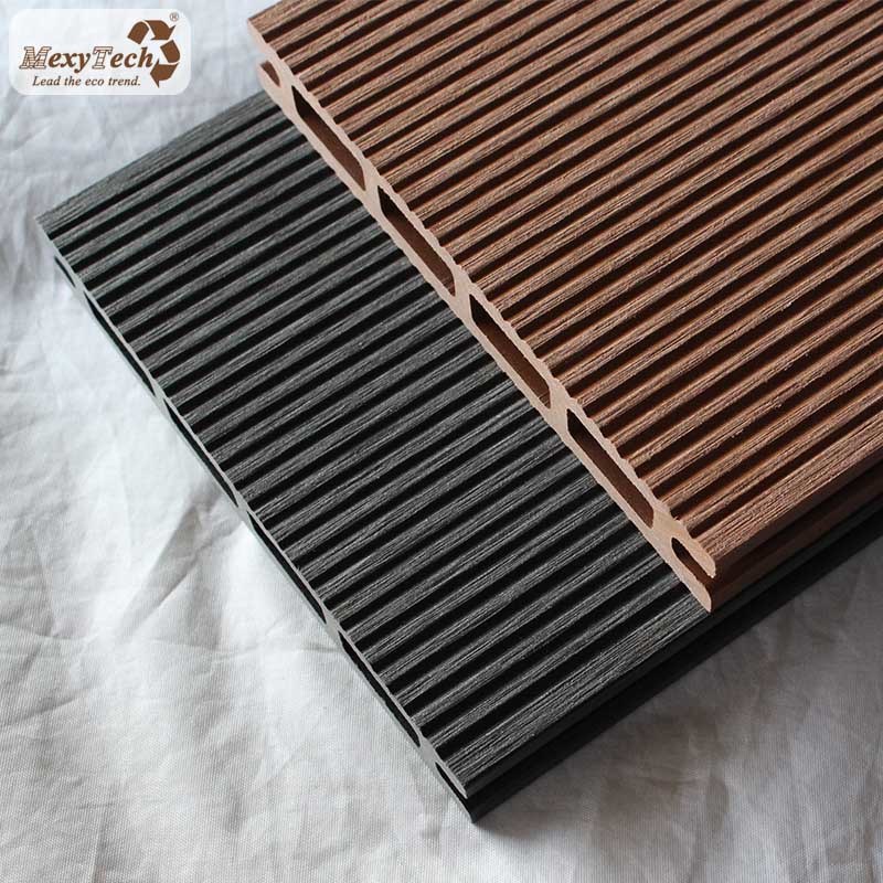 Eco-Friendly WPC Waterproof UV & Insect Resistant Decking for Outdoor Corridor / Garden