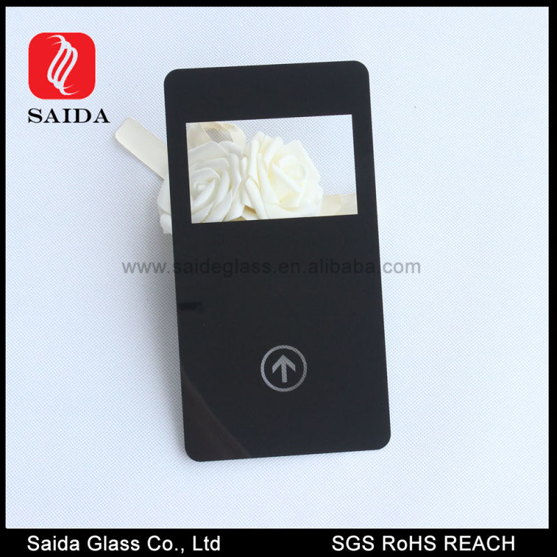 Customize Silkprint Tempered Cover Glass for Panel Glass