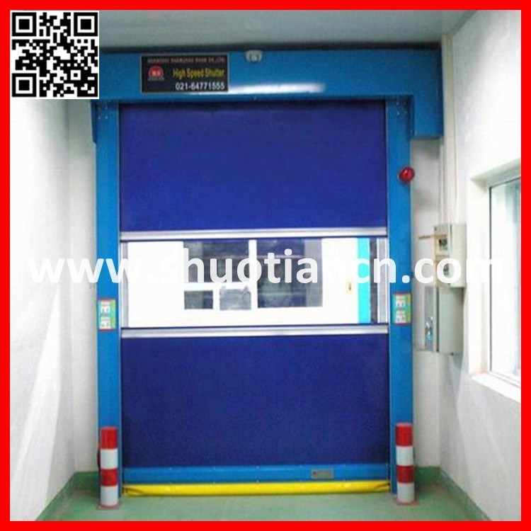 China High Speed Roller Shutter PVC Automatic Door (ST-001)