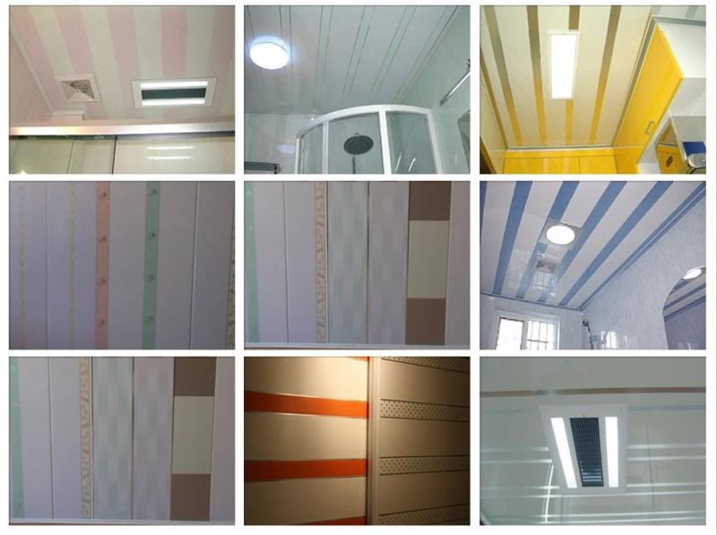 Customized PVC Ceiling Waterproof and Moistrueproof PVC Wall Panel