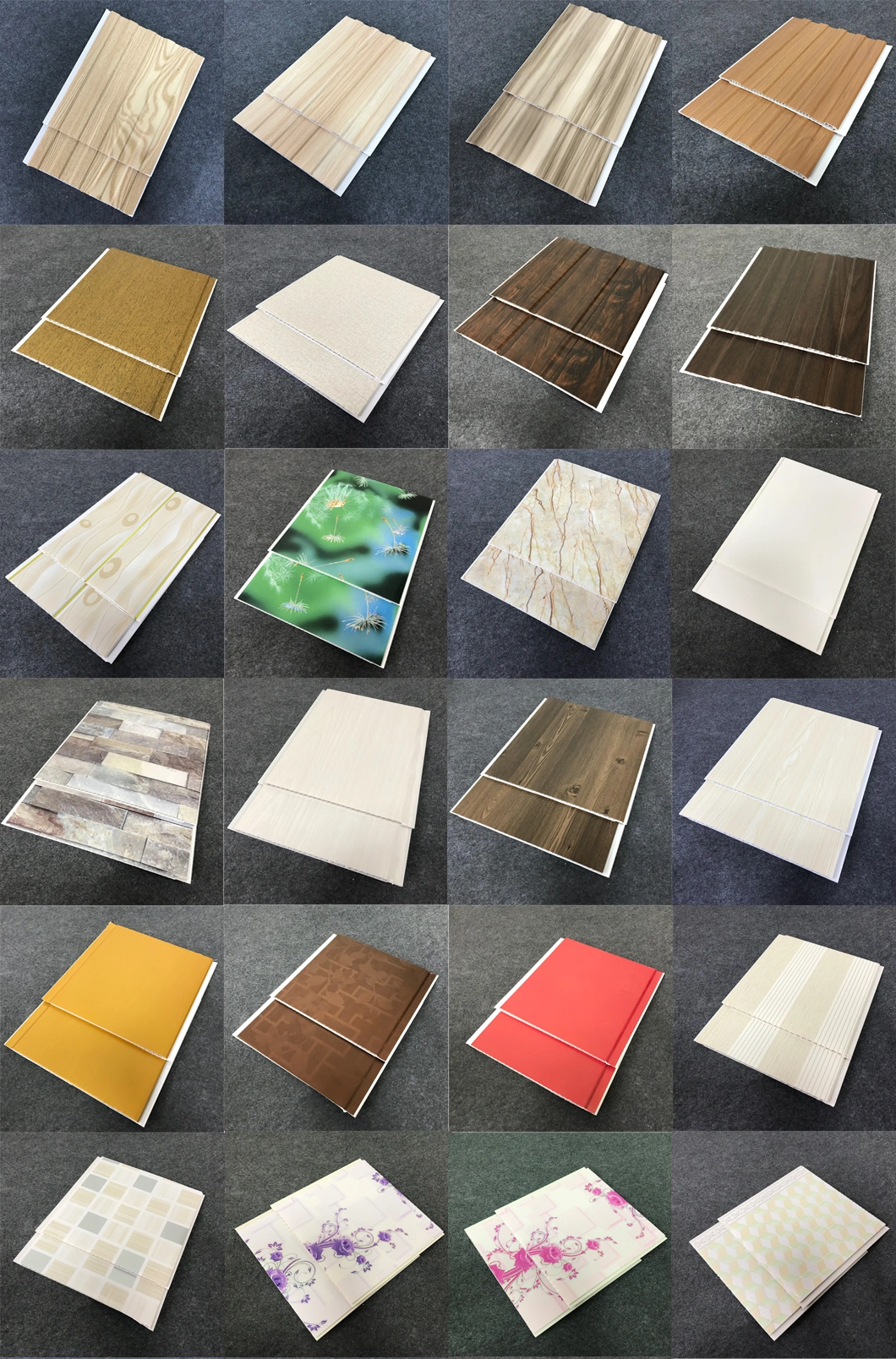 100%Waterproof Fashionable Color Design Sliver Star PVC Panel Tile Ceiling
