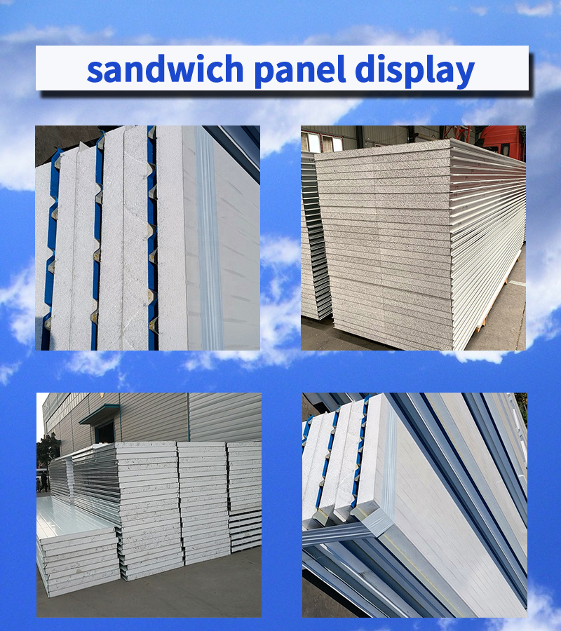 Roof Sandwich Panel with Trapezoidal Profile EPS Sandwich Panel
