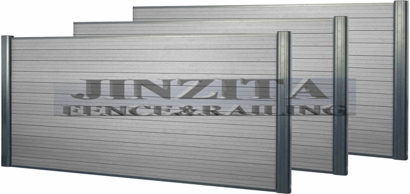 Composite Fencing Metal Fence Aluminum Fence Panels WPC Decking