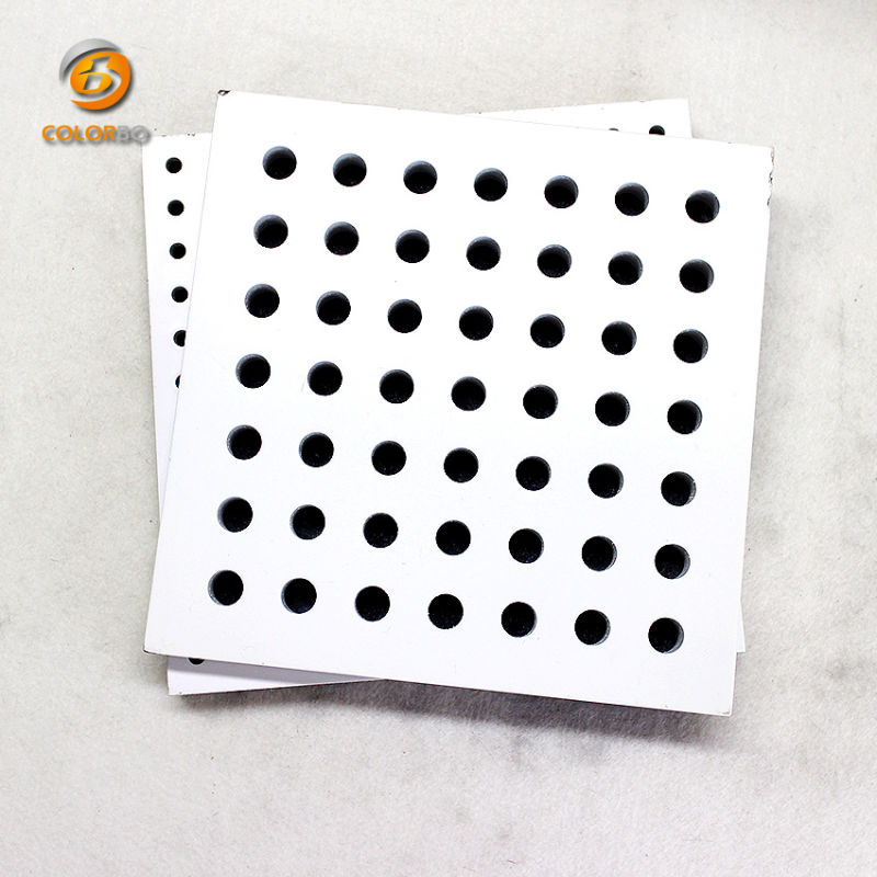 MDF Board Acoustic Material Perforation Wooden Timber Acoustic Wall Panels