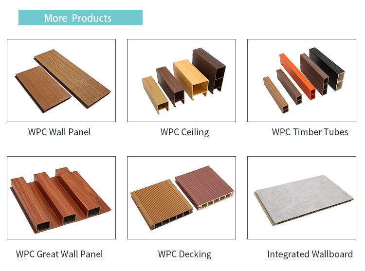 3D Composite Wall Cladding WPC Waterproof Wall Panel