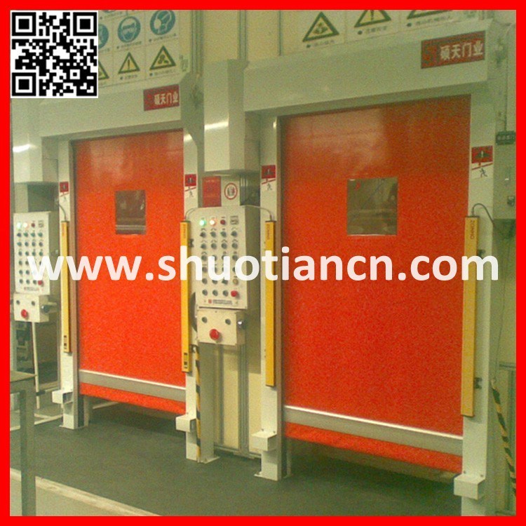 China High Speed Roller Shutter PVC Automatic Door (ST-001)