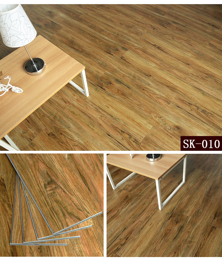 Laminate/Laminated Flooring Waterproof Wood Look Rigid Vinyl Tile Spc Flooring