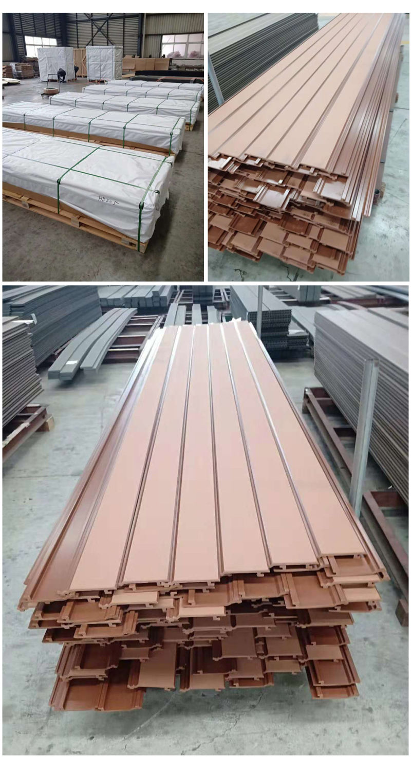 Easily Assembled WPC Composite Wall Panel Cladding