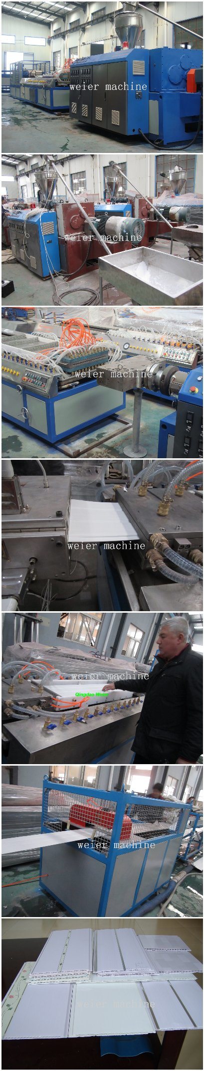 Best Price of PVC Ceiling Board Extrusion Machine