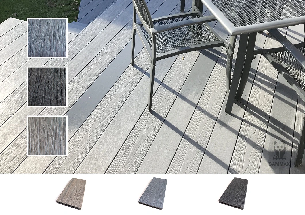 Wood Plastic Composite WPC Decking UV Proof Courtyard Deck WPC Board Price