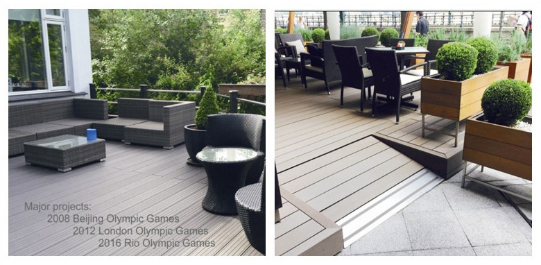China Crack-Resistant WPC Decking Composite Decking with Cheap Price
