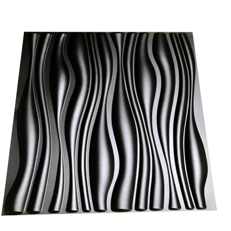 Sound-Proof Black PVC Wall Panel Ceiling Panel Decorative Panel