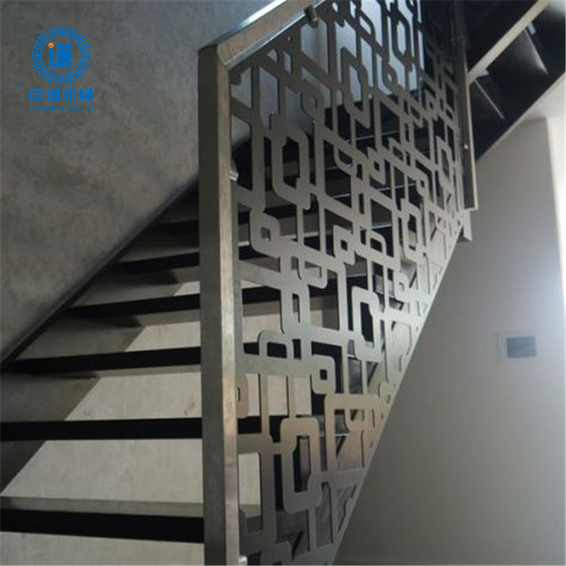 Decorative Metal Laser Cut Fencing Panels for Stair Handrail