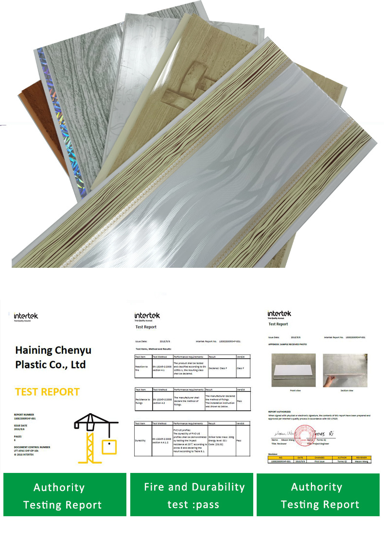 Hot Stamping PVC Wall Panel PVC Ceiling Panels