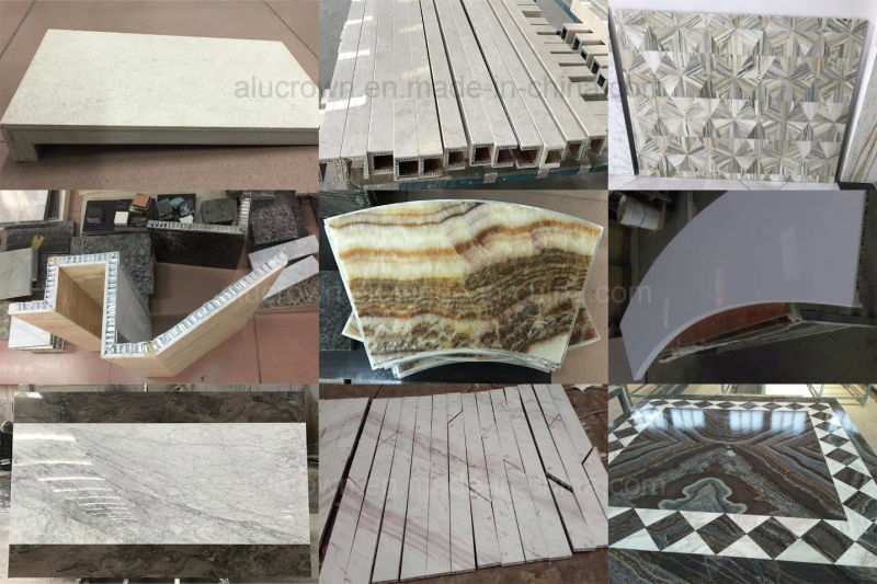25mm Stone Composite Aluminum Honeycomb Core Board for Wall Cladding