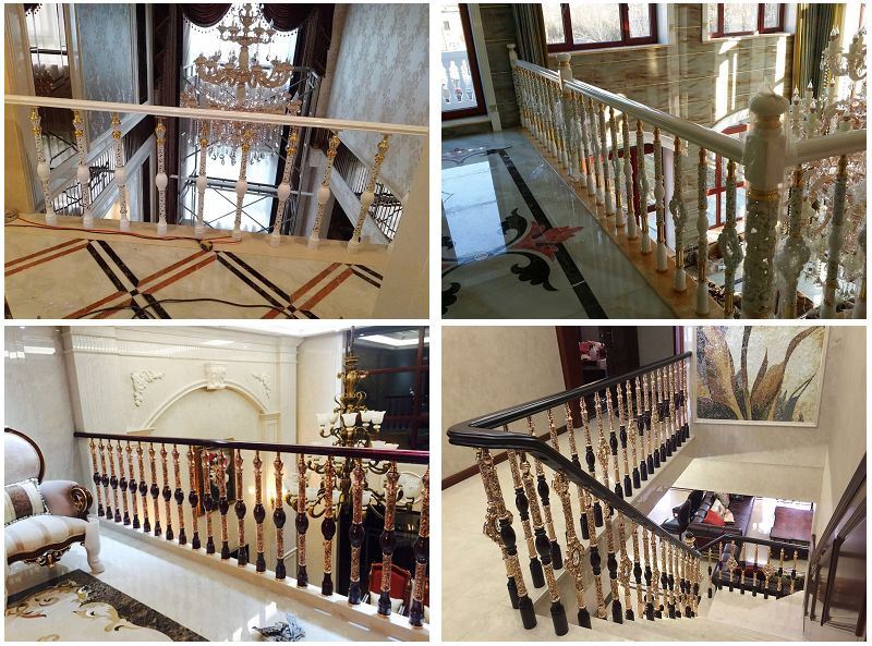 Casting Interior Stair Handrails with LED Lights