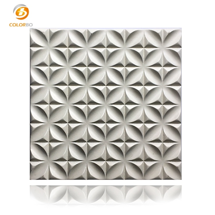 Custom White Printing PVC Finish Surface Wooden MDF 3D Decorative Wood Panels for Bedroom Interior Walls