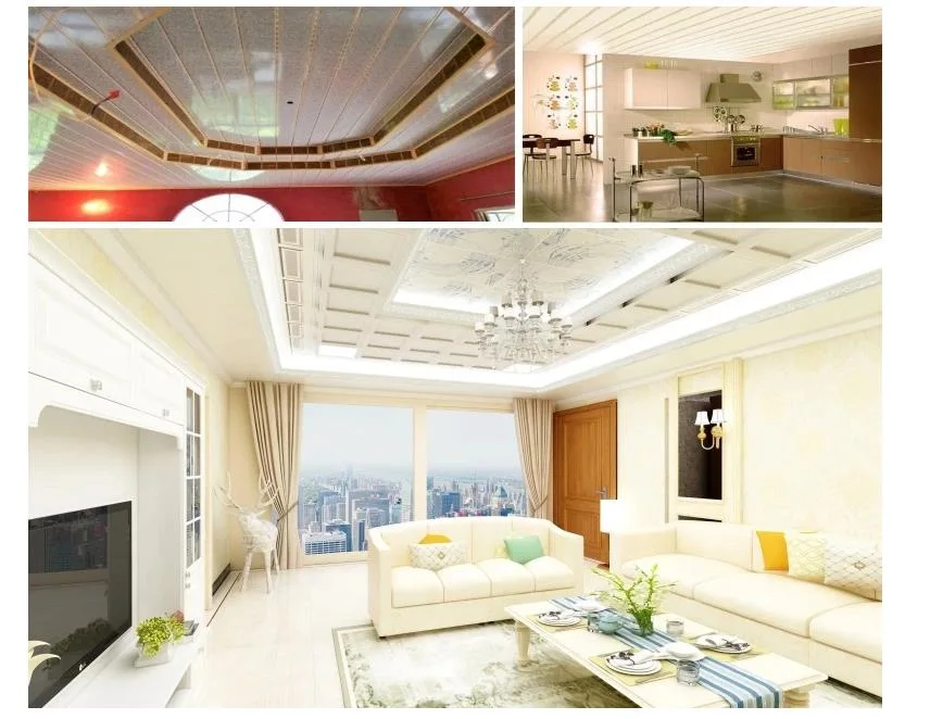 PVC Ceiling Newest Interior Decorative Laminated PVC Wall Panel, Ceiling PVC