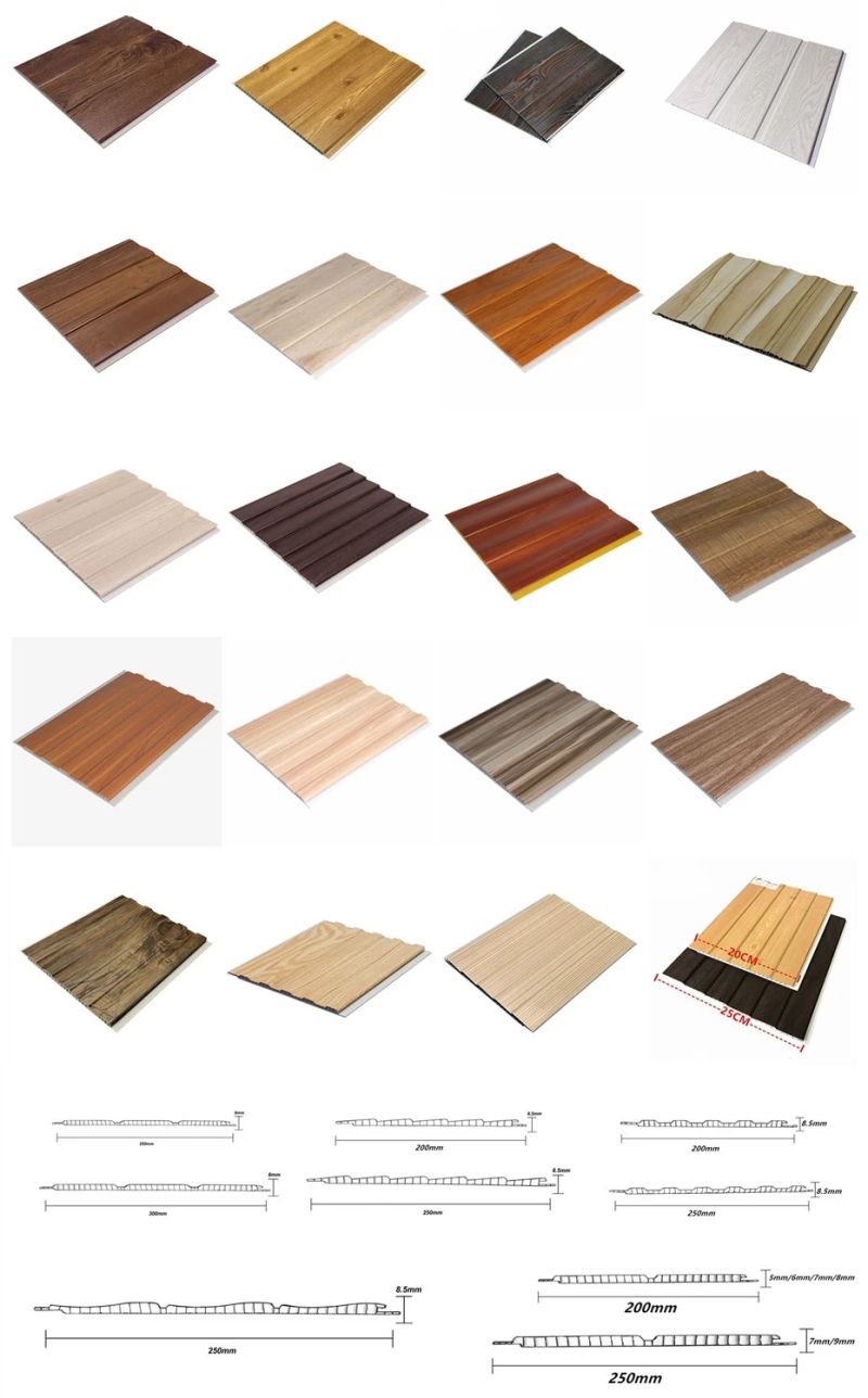 Waterproof PVC Laminated Ceiling Panel Decorative Ceiling Tiles PVC Wall Panel