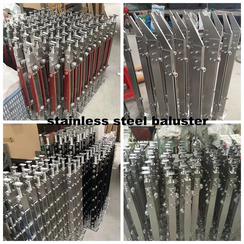 Ce Certificated Stainless Steel Railing Glass Clamp for Outdoor Balustrade and Handrails