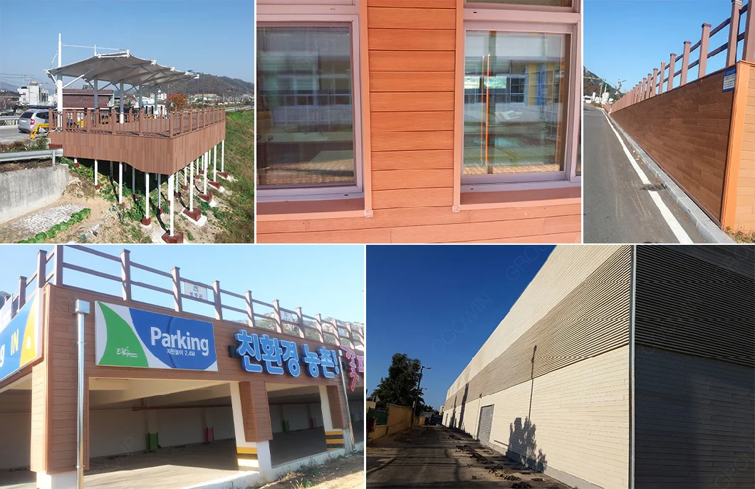 TF-04n Anti-Fading WPC Wall Cladding Anti-Mildew Composite Wall Cladding