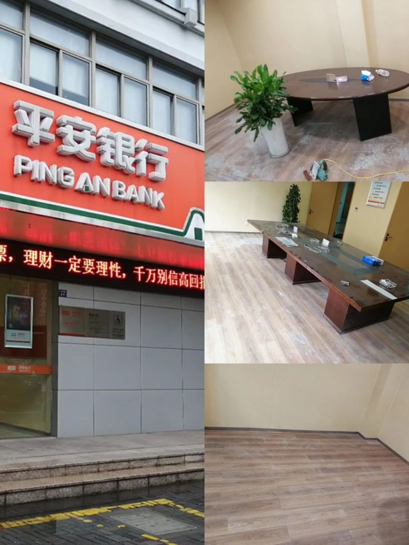 WPC Vinyl Flooring 8mm WPC Commercial Flooring WPC Interior Flooring