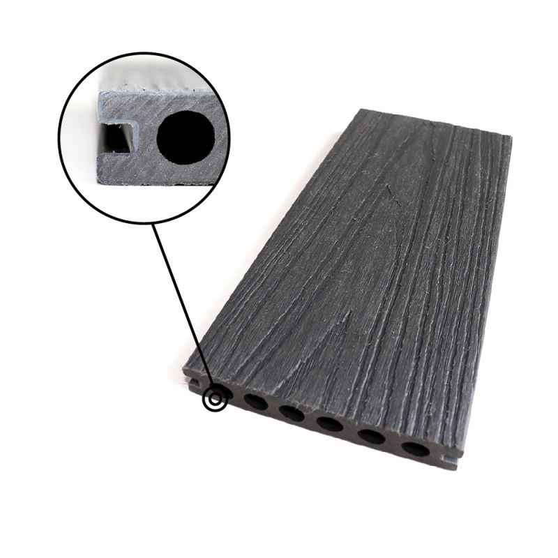 Outdoor Engineered Flooring Anti-Slip Waterproof WPC Wood Plastic Composite Decking