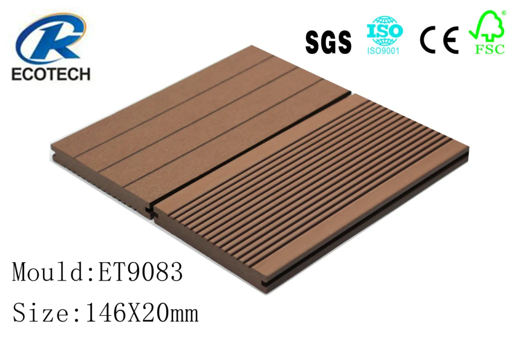 Oudoor Solid WPC Decking, Flooring with High Qualiy