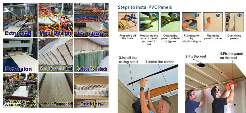 3D Waterproof PVC Wall Panel High Quality PVC Wall Panel Decoration Ceiling Panel/Panel De Techo Pared De PVC