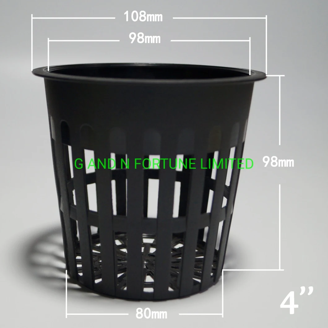 Aquaponic Net Pot Basket Hydroponic System Net Pot 4 Inch Mesh Pot