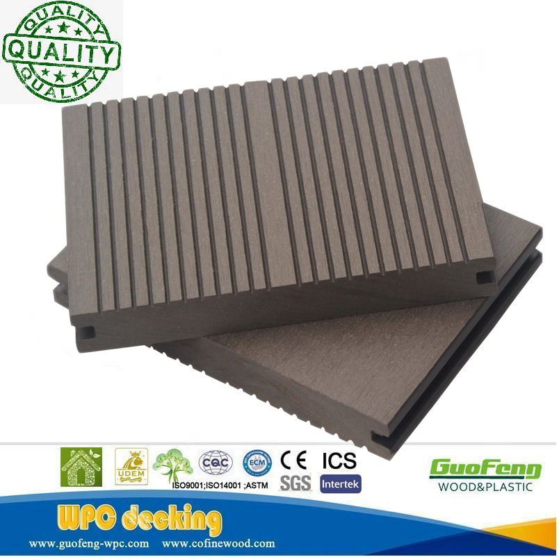 WPC Anti-Septic Wooden Texture Decorative Wood Plastic Composite Decking (B20-140-3)