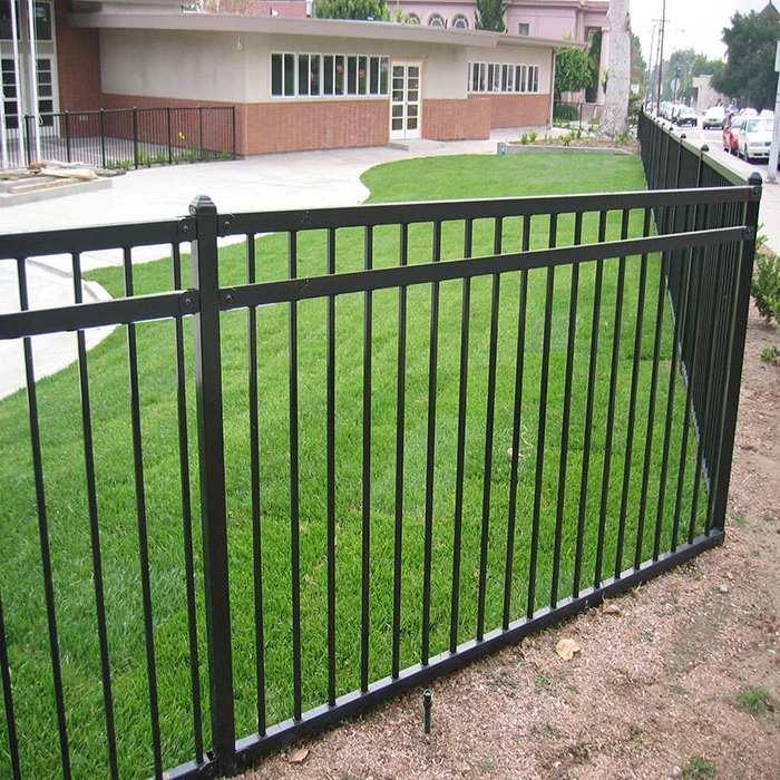 Home & Garden Decorative Wrought Iron Steel Tubular Security Fencing