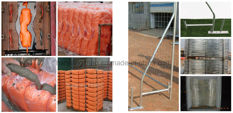 Australia and New Zealand Hot Dipped Galvanized Temporary Fencing Panels (XMM-TF12)