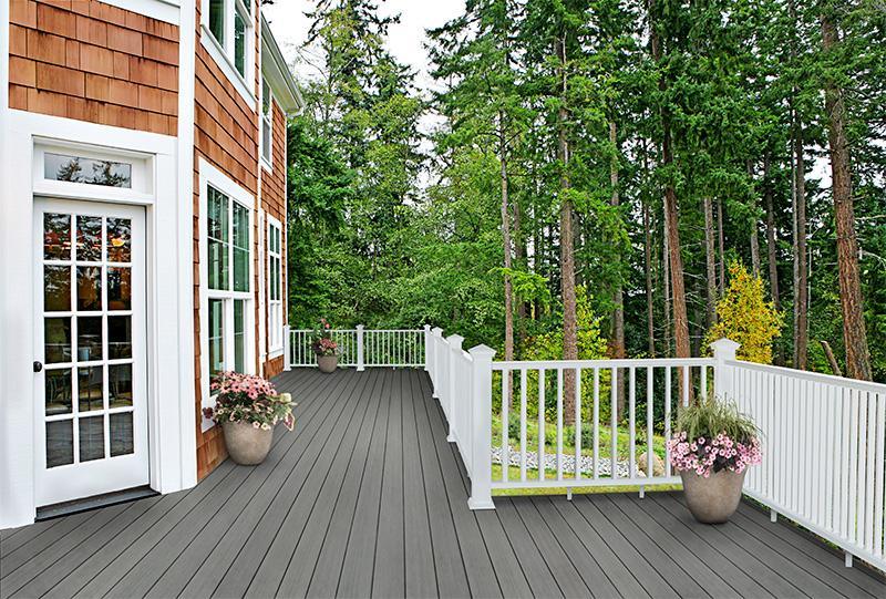 Wood Plastic Composite Engineered Hardwood Flooring