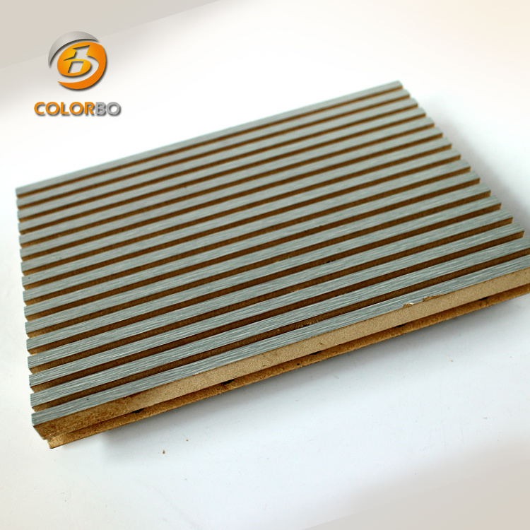 Environmental Protection Wooden Timber MDF Perforated Acoustic Panels