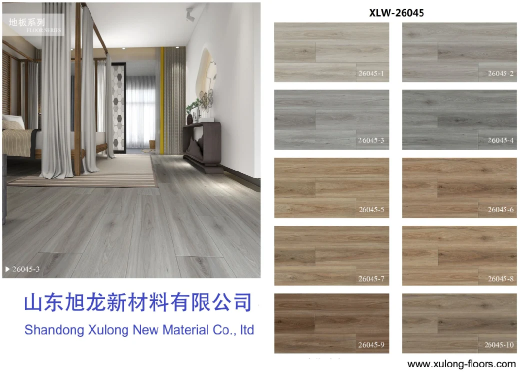 Wear-Resisting Anti-Scracth Wood Plastic Floor Vinylflooring Spc Floor