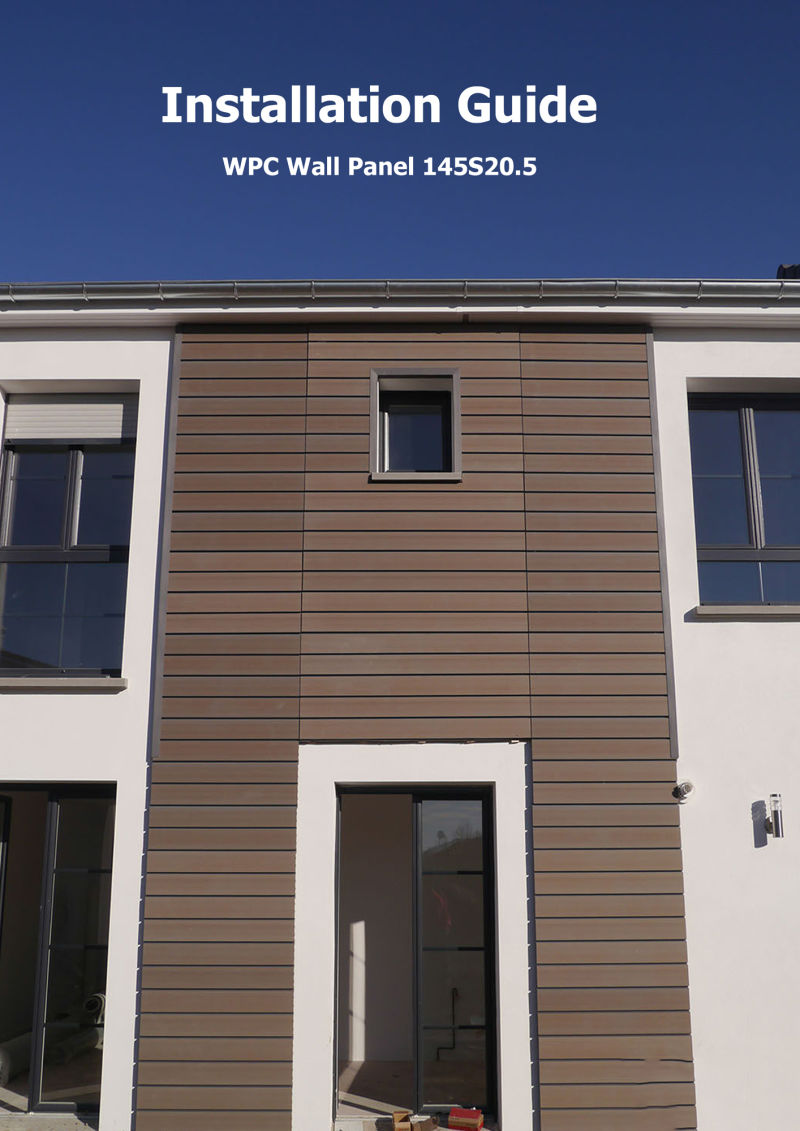 Exterior Cladding WPC Wall Panel Board Outdoor Wall Panels