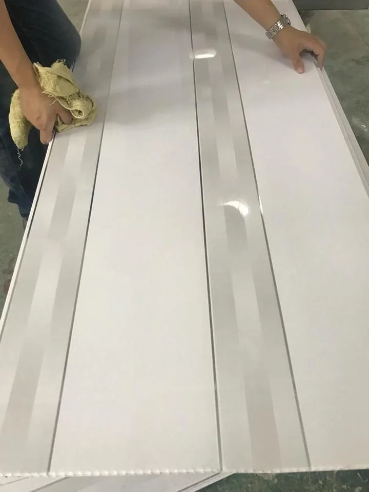Newest Interior Decorative Laminated PVC Wall Panel, Ceiling PVC