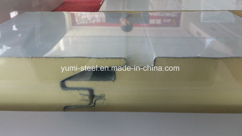 Building Material PU Polyurethane Insulated Sandwich Wall/Roof Panel