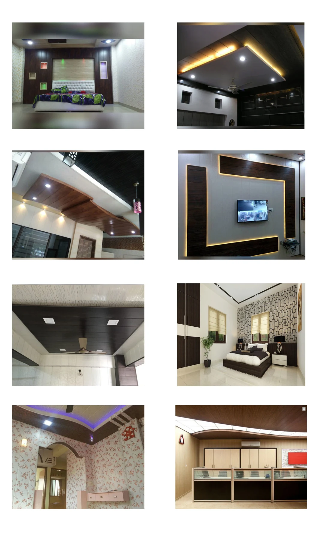 PVC De Paneling for Ceiling and Wall Decoration
