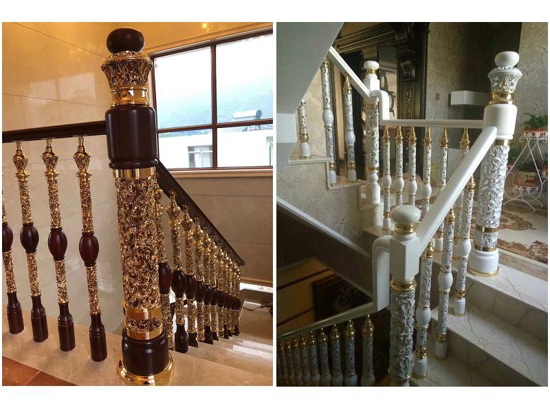 Hollow out Stair Railings Interior Railings for Sale