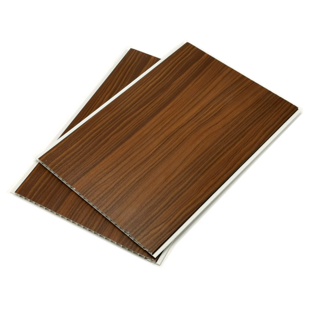 250mm High Grade PVC Laminated Ceiling Panel Plastic Walls Decorative Wood Paneling