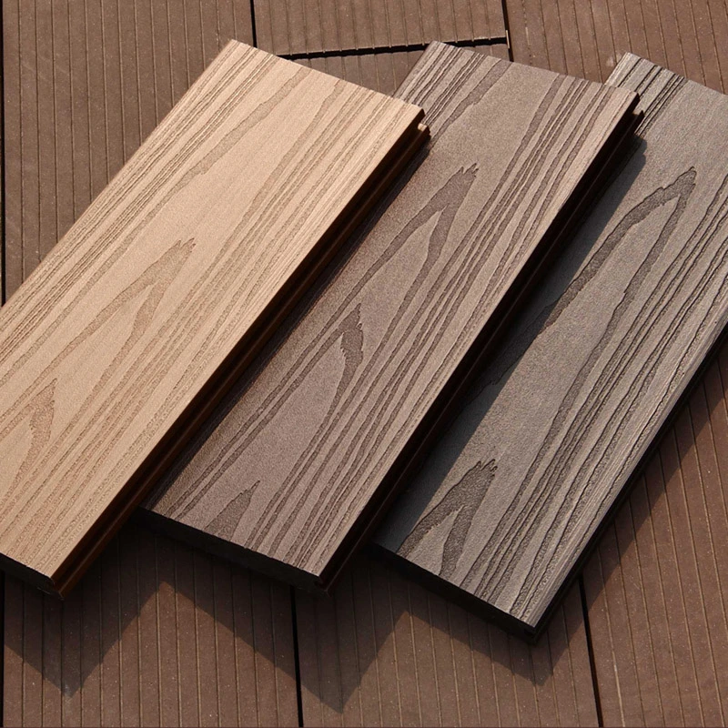 Co-Extruded WPC Decking Garden Piscina Other Boards Waterproof WPC Floor Tile Timber Laminate Flooring