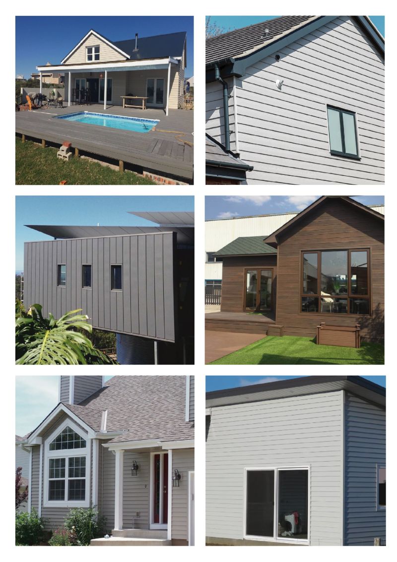 Hot Selling Exterior Co-Extrusion WPC Wall Panel WPC Wall Cladding
