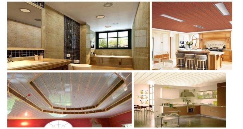 Customized PVC Ceiling Waterproof and Moistrueproof PVC Wall Panel