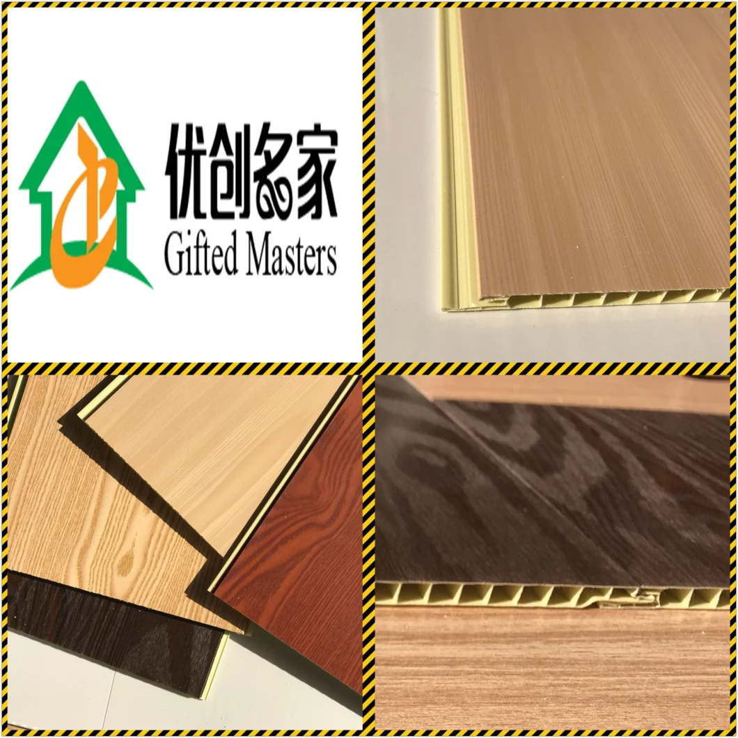 China Manufacturer of PVC Ceiling Panel PVC Wall Panel Easy Way for House Inner Decoration