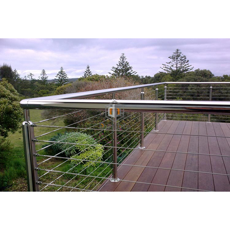 Cable Railing System, Stainless Steel Fence Wire Railing Garden