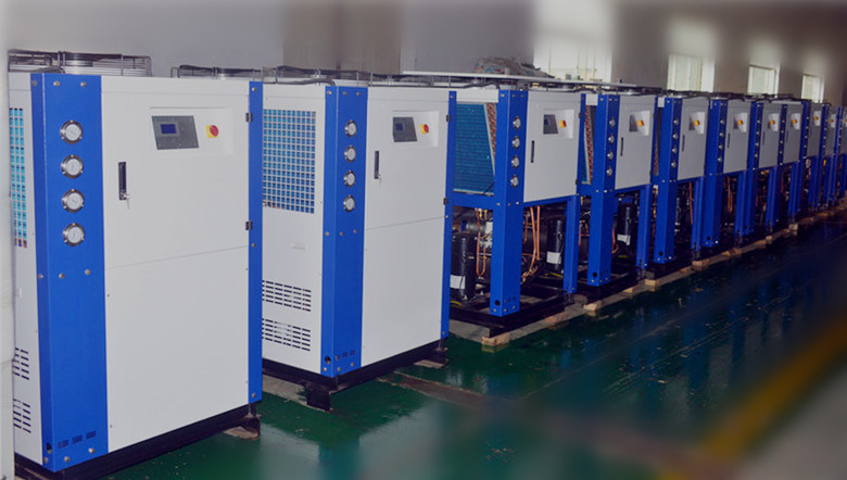 Titanium Heat Exchanger Air Cooled Water Chiller for Swimming Pool